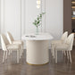 Metal Traditional Luxury Oval Table Sintered Stone Indoor Table for Dining Room Clearhalo ' dining_table' 'Dining Tables & Seating' 'Dining Tables' 'Furniture' 'furniture_dining_table' 'Kitchen & Dining Furniture' 'kitchen&dining_furn' 'kitchen' 'kitchen_dining_table' 1200x1200_767b98f1-b7b8-4cdb-a579-8735c2ba2c13