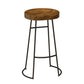 Industrial Wood Bar Set Wood 1/2/4/7/9 Pieces Rectangle Trestle Bistro Set in Natural Clearhalo 'Bar Furniture' 'furn' 'furn_home_bar_bar_sets' 'Furniture' 'Home Bars & Bar Sets' 'home_bar_bar_sets' 'Kitchen & Dining Furniture' 1200x1200_767bec2e-8a31-41dd-9b83-aabe6af43eb4