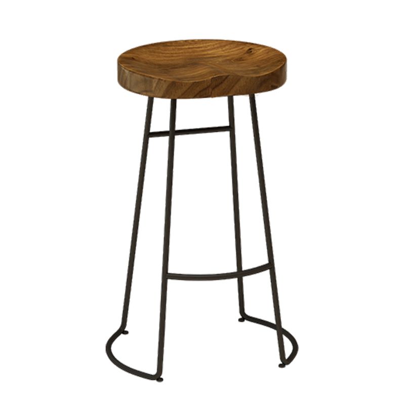 Industrial Wood Bar Set Wood 1/2/4/7/9 Pieces Rectangle Trestle Bistro Set in Natural Clearhalo 'Bar Furniture' 'furn' 'furn_home_bar_bar_sets' 'Furniture' 'Home Bars & Bar Sets' 'home_bar_bar_sets' 'Kitchen & Dining Furniture' 1200x1200_767bec2e-8a31-41dd-9b83-aabe6af43eb4