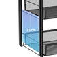 Modern Steel Etagere Bookshelf 3/4/5-Shelf Vertical Open Bookcase with Caster Wheels Clearhalo 'Bookcases' 'furn' 'furn_bookcases' 'Furniture' 'Office Furniture' 1200x1200_767efb95-2a9e-4391-bfbf-c3b16ddc1e5c