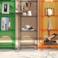Acrylic Closed Back Storage Bookshelf Nordic Home Office Standard Bookcase Clearhalo 'Bookcases' 'furn' 'furn_bookcases' 'Furniture' 'Office Furniture' 1200x1200_767fc6a4-2ca6-407e-ab0a-ec9bdded73ea