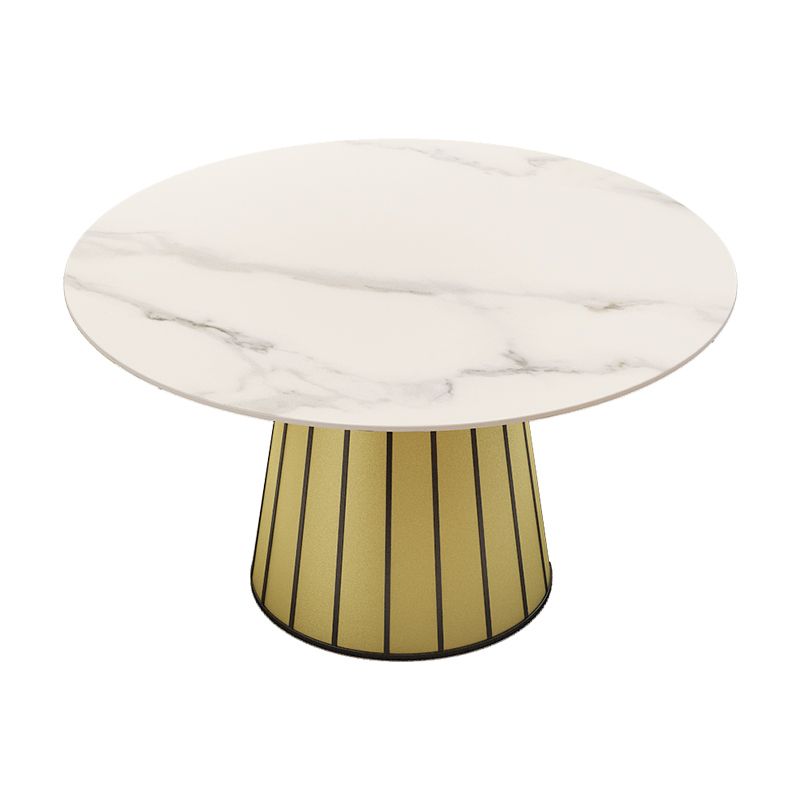 Nordic Round Stone Dining Table 1/7 Pieces Dining Set for Kitchen