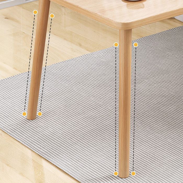 Standard Height Wooden Top Dining Set with 4 Light Brown Wood Legs for Dining Furniture Clearhalo 'Dining Room Sets' 'Dining Tables & Seating' 'dining_room_set' 'Furniture' 'furniture_dining_room_set' 'Kitchen & Dining Furniture' 'kitchen&dining_furn' 'kitchen' 1200x1200_7684d5dd-a83d-444e-966e-4c42c1908cad