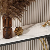 Tavolo console di console antico console a mezza luna contemporanea