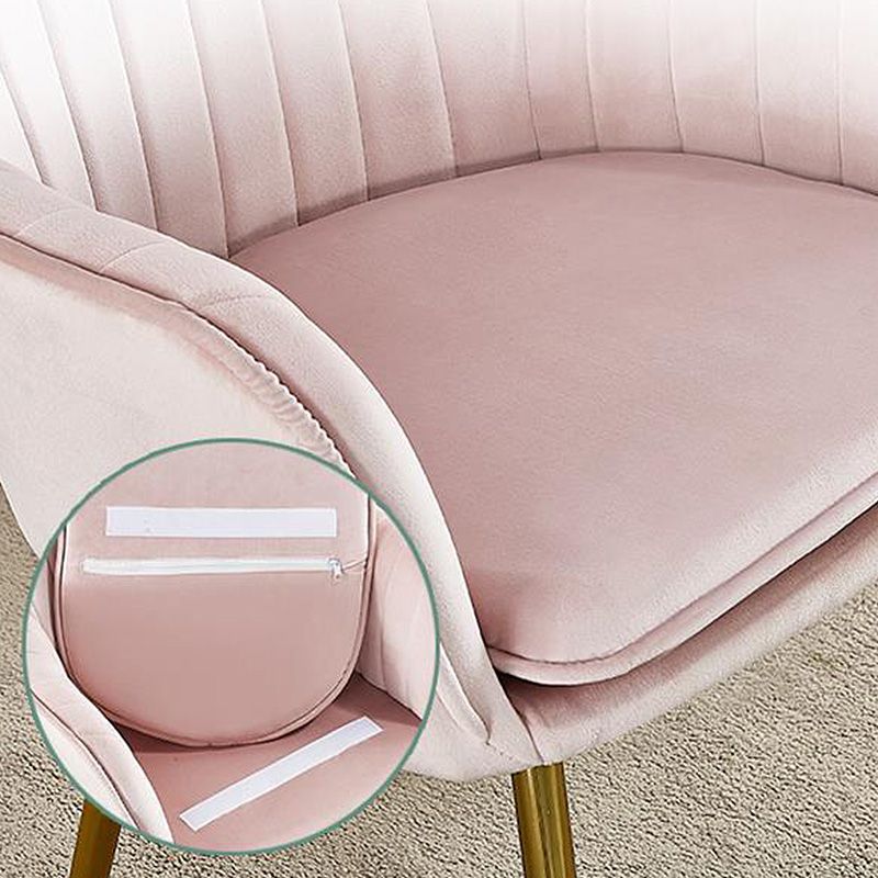 Braccia svasate di colore solido 23,6 "Larghetta larga con quattro gambe di base