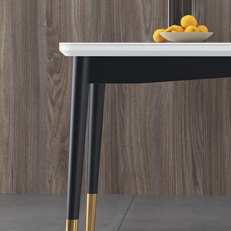 Midcentury Style Dining Room Collection Rectangle 4 Legs Furniture for Home Clearhalo ' dining_table' 'Dining Tables & Seating' 'Dining Tables' 'furn' 'furn_dining_table' 'Furniture' 'furniture_dining_table' 'Kitchen & Dining Furniture' 'kitchen&dining_furn' 'kitchen' 'kitchen_dining_table' 1200x1200_7687f4a2-b154-4418-a0b3-64f9bbcd2124