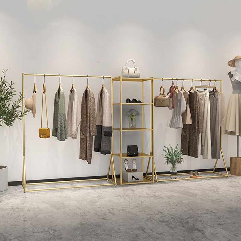 Moderner Kleiderbügel Metall ohne Delesse, freistehende Eingangs -Eingangs -Kit