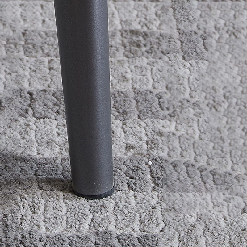 Modern Home Chair Open Back Dining Side Chair with Metal Legs