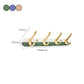 Metal and Wood Coat Hanger Modern Minimalist Home Wall Hanging Coat Rack Clearhalo 'Entry & Mudroom Furniture' 'furn' 'furn_hall_tree_coat_racks' 'Furniture' 'Hall Trees & Coat Racks' 'hall_tree_coat_racks' 1200x1200_768e8b3f-1c7c-4cb8-8172-5a5f33b2c37b