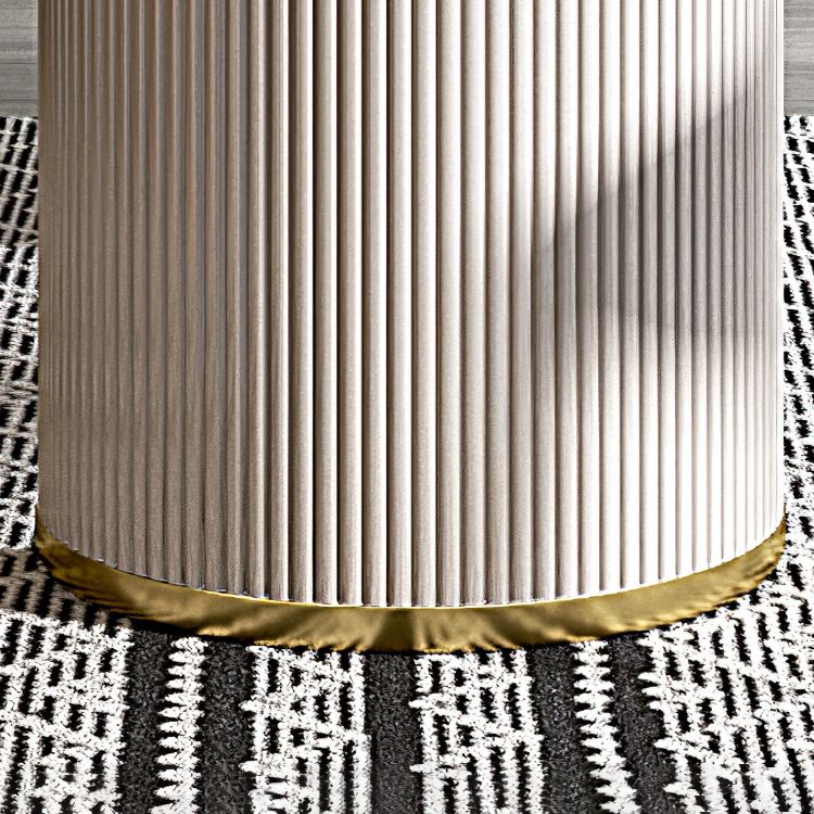 Oval Double Pedestal Glam Dining Table White Tone Fixed Table with Sintered Stone Clearhalo ' dining_table' 'Dining Tables & Seating' 'Dining Tables' 'furn' 'furn_dining_table' 'Furniture' 'furniture_dining_table' 'Kitchen & Dining Furniture' 'kitchen&dining_furn' 'kitchen' 'kitchen_dining_table' 1200x1200_768f9fb4-0773-4a45-bc4c-d8b8d21a0b12