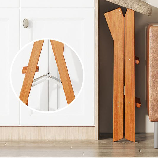 Moderne Klappstange Hölzer Rückenless Barhocker für Esszimmer