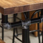 Wood Top Water Pipe Frame Counter Table Industrial 42-inch Height Table for Dinning Room Clearhalo 'Bar Furniture' 'Bar Tables' 'bar_tables' 'furn' 'furn_bar_tables' 'Furniture' 'furniture_bar_tables' 'Kitchen & Dining Furniture' 1200x1200_769425a8-def5-4fd1-8ecd-9498d53af0d6