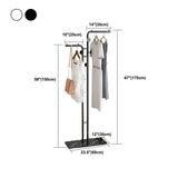 Moderne Metallhalle stehen frei von Hängsschienen und Haken