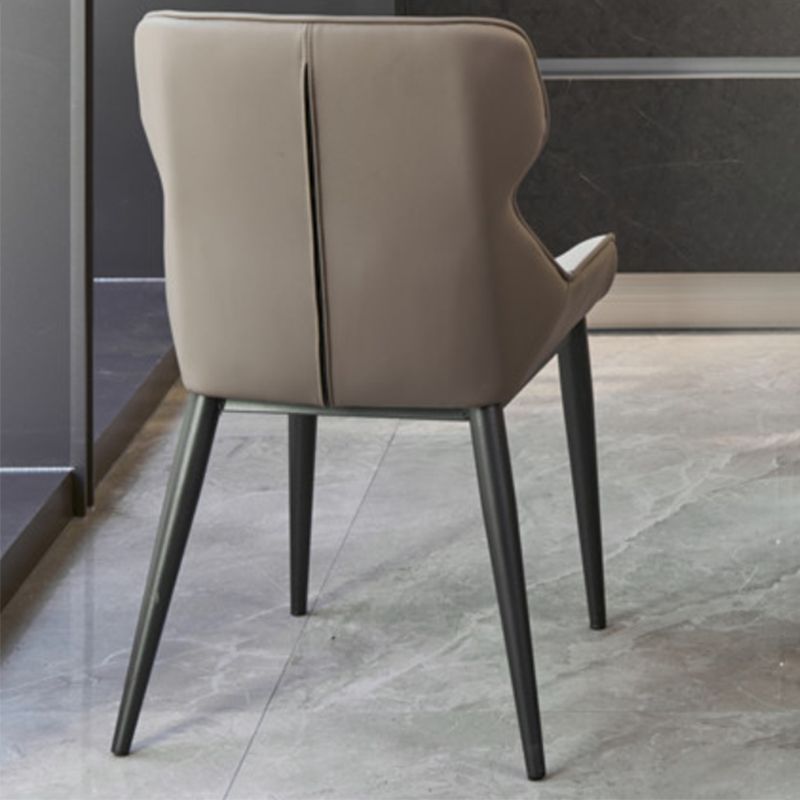 Industrial Dining Accent Chair Upholstered Side Chair for Home Clearhalo 'Dining Chairs' 'Dining Tables & Seating' 'dining_chair' 'furn' 'furn_dining_chair' 'Furniture' 'Kitchen & Dining Furniture' 1200x1200_7696c63e-31c6-42bd-961f-a1fec7d2844f