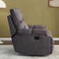 Traditional Fabric Reclining Chair Manual Rocking Recliner with Independent Foot Clearhalo 'Chairs & Seating' 'furn' 'furn_recliners' 'Furniture' 'Living Room Furniture' 'Recliners' 1200x1200_76980442-40eb-4f89-97b9-909d3beccdc9