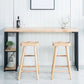 Natural Bar Table Set Industrial 1/3 Pieces Rectangle Solid Wood Counter Table Set Clearhalo 'Bar Furniture' 'furn' 'furn_home_bar_bar_sets' 'Furniture' 'Home Bars & Bar Sets' 'home_bar_bar_sets' 'Kitchen & Dining Furniture' 1200x1200_76981b74-65ca-402e-979f-20859d1d48e3