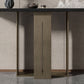 Rectangle Modern Console Table Brown/Black Wood Console Sofa Table Clearhalo 'Console Tables' 'console_tables' 'Entry & Mudroom Furniture' 'furn' 'furn_console_tables' 'Furniture' 1200x1200_769b273c-455b-42a8-82cf-1426bbe8d279