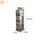 Modern 13.77" Wide Etagere Book Shelf Manufactured Wood Bookcase