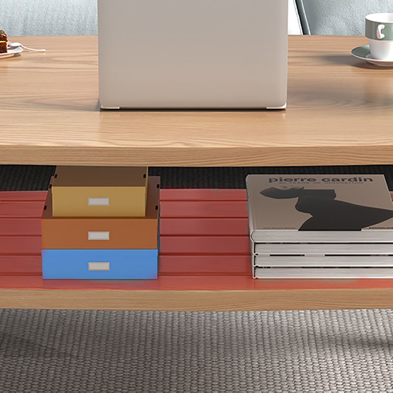 17.72" Tall Scandinavian Style Coffee Cocktail Table Wooden Coffee Table Clearhalo 'Coffee & Accent Tables' 'Coffee Tables' 'coffee_tables' 'furn' 'furn_coffee_tables' 'Furniture' 'Living Room Furniture' 1200x1200_76a1ad1a-c5b3-4983-b281-431e08575a43