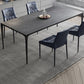 Table à manger moderne Ensemble pierre 1/4/5/7 pièces meubles à manger pour intérieur
