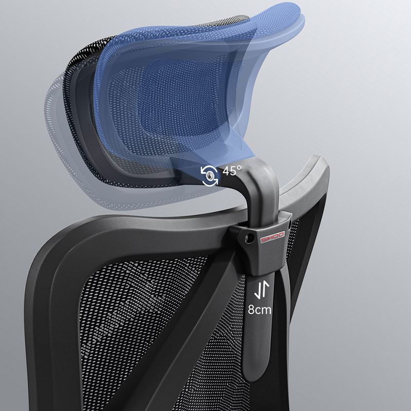 Swivel verstelbare wapens uitvoerende stoel moderne verstelbare stoelhoogte stoel