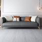 Contemporary Dark Gray Standard Sofa Faux Leather Sqaure Arm Couch Clearhalo 'furn' 'furn_sofas' 'Furniture' 'furniture_sofas' 'Living Room Furniture' 'Sofa' 'sofas' 1200x1200_76abd117-5bcb-470a-ac04-309b04235bfa