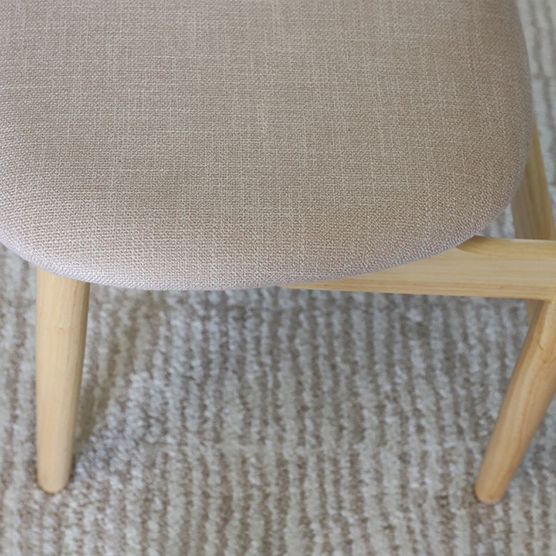 Upholstered Armless Dining Chairs Rattan Side Chairs with Wood Legs (Set of 2) Clearhalo ' kitchen&dining_furn' 'Dining Chairs' 'Dining Tables & Seating' 'dining_chair' 'furn' 'furn_dining_chair' 'Furniture' 'furniture_dining_chair' 'Kitchen & Dining Furniture' 'kitchen' 1200x1200_76ae1bf6-2e66-4ebd-9074-b399eb70321b