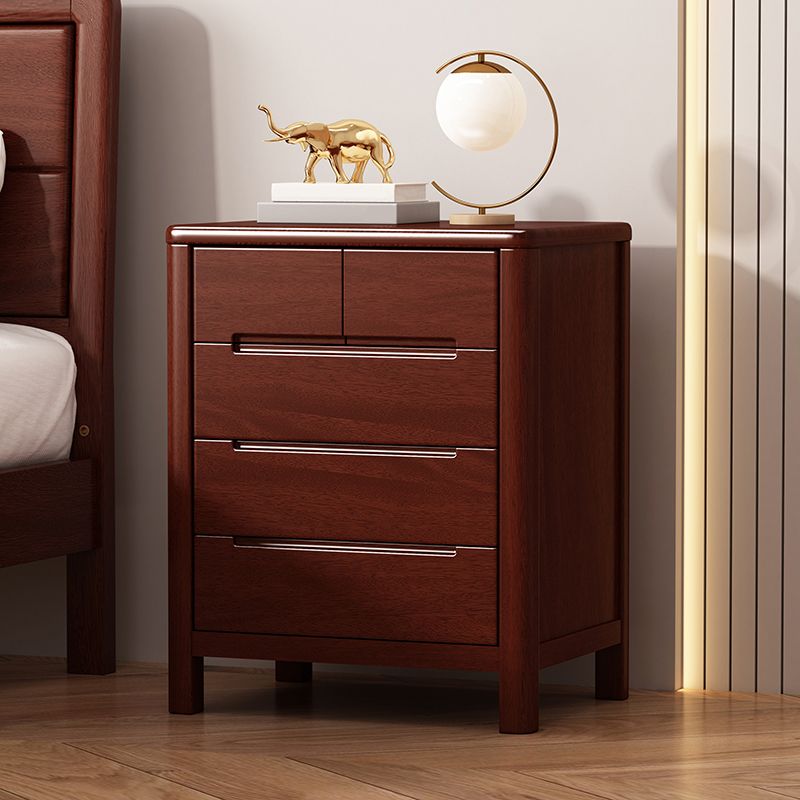 Contemporary Storage Chest Solid Wood Dresser with 3/4/5/6 Drawers Clearhalo 'Bedroom Furniture' 'Dressers & Chests' 'dressers_chests' 'furn' 'furn_dressers_chests' 'Furniture' 1200x1200_76af9291-954b-4137-8b34-586d75fffdf7