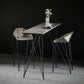 Modern Bar Table Set 1/2/3 Pieces Rectangle Stone Counter Table with High Stools Clearhalo 'Bar Furniture' 'furn' 'furn_home_bar_bar_sets' 'Furniture' 'Home Bars & Bar Sets' 'home_bar_bar_sets' 'Kitchen & Dining Furniture' 1200x1200_76b0244c-c77a-4ce7-9304-6bb2beca3580