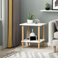 Modern Wood Side Table 20.86" Tall 4 Legs End Table with Shelf Clearhalo 'Coffee & Accent Tables' 'End & Side Tables' 'end_side_tables' 'furn' 'furn_end_side_tables' 'Furniture' 'Living Room Furniture' 1200x1200_76b05e0e-2f8d-4bb7-a40a-1dbce8522d73