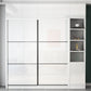 Wit High Gloss Garderobe Armoire Modern Engineered Wood Garderobe