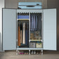 Hinged Wardrobe Closet with Legs Contemporary Wardrobe Armoire Clearhalo 'Armoires & Wardrobes' 'armoires_wardrobes' 'Bedroom Furniture' 'furn' 'furn_armoires_wardrobes' 'Furniture' 1200x1200_76b37233-2349-4429-9ac3-e265d24c23a6