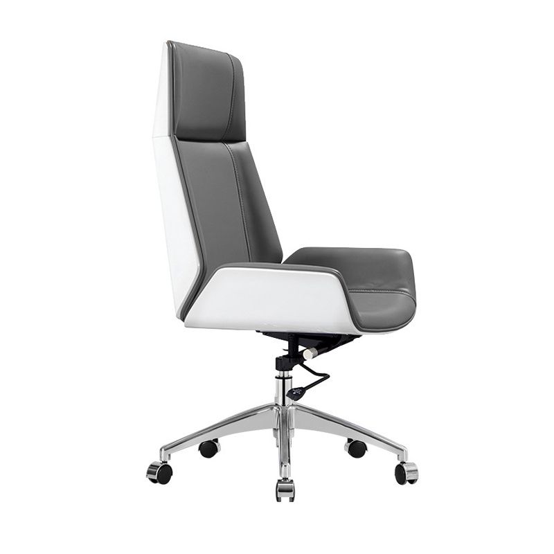High Back Executive Chair Faux Leather Height-adjustable Office Chair with Headrest Clearhalo 'furn' 'furn_office_chair' 'Furniture' 'furniture_office_chair' 'Office Chairs' 'Office Furniture' 'office_chair' 1200x1200_76b37df0-b5c7-43cc-a765-181d7b40b94a