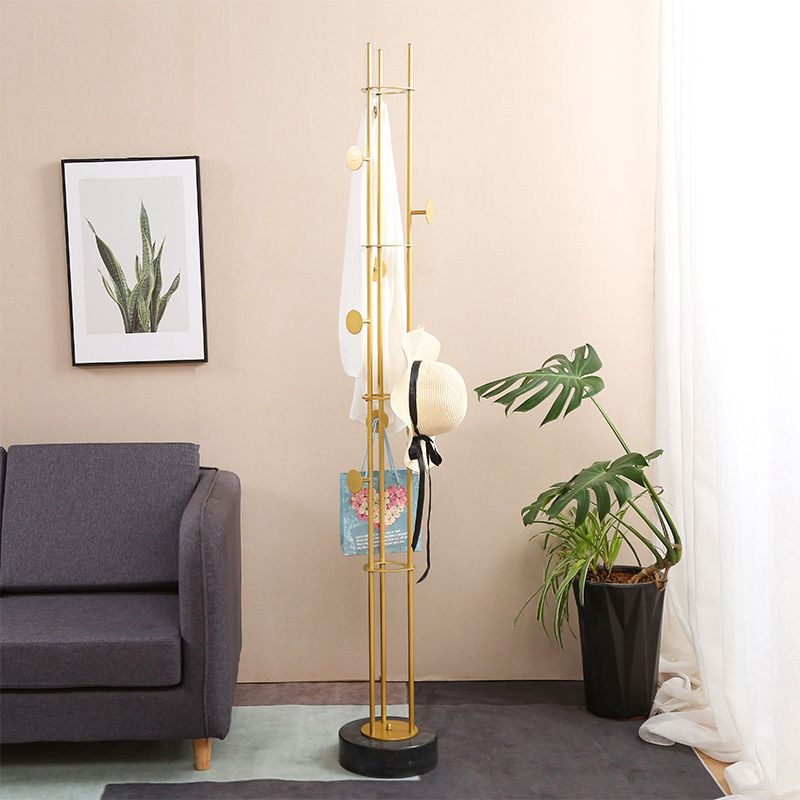 Ganci per appendiabiti per albero della sala ganci moderni in metallo poppa