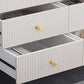 14.82-inch Width Glam Storage Chest Stone Dresser with 5/6 Drawers Clearhalo 'Bedroom Furniture' 'Dressers & Chests' 'dressers_chests' 'furn' 'furn_dressers_chests' 'Furniture' 1200x1200_76b9426c-4f9f-4ab2-a27c-84fb4f1b60b7