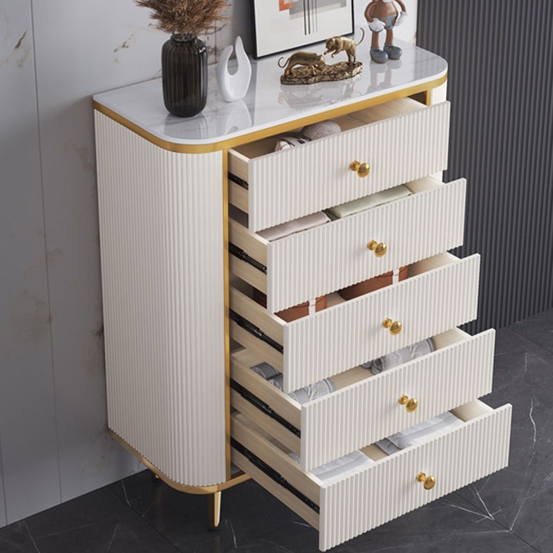 Contemporary Side Square Cabinet Chest with Soft Close Drawers