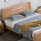Modern Solid Wood Panel Bed Natural Rectangular Standard Bed with Headboard Clearhalo 'Bedroom Furniture' 'Beds' 'furn' 'furn_beds' 'Furniture' 1200x1200_76ba6f91-05df-458e-8bbf-f593b386c327