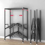 Matte Finish Cabinet for Home Modern Storage Cabinet with Sliding Doors