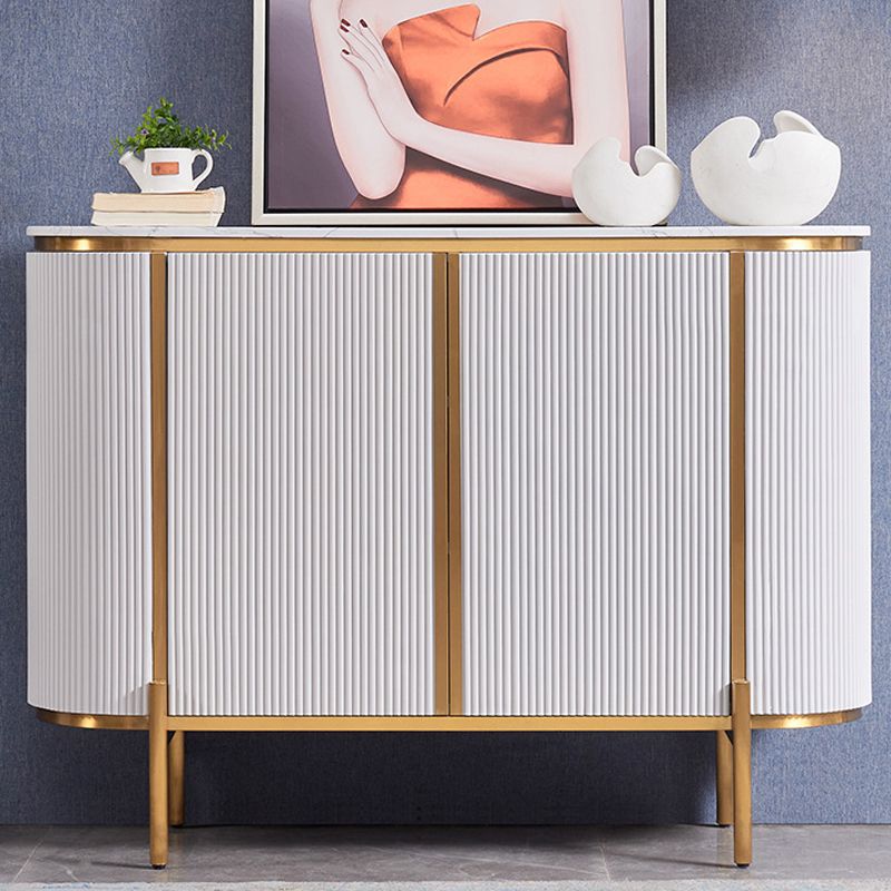 Glam Buffet Sideboard Stone Cabinets Dining Buffet for Living Room Clearhalo 'buffet_sideboard' 'Buffets & Sideboards' 'furn' 'furn_buffet_sideboard' 'Furniture' 'Kitchen & Dining Furniture' 1200x1200_76c0af4c-9e74-4026-a089-47fd4e98e46a
