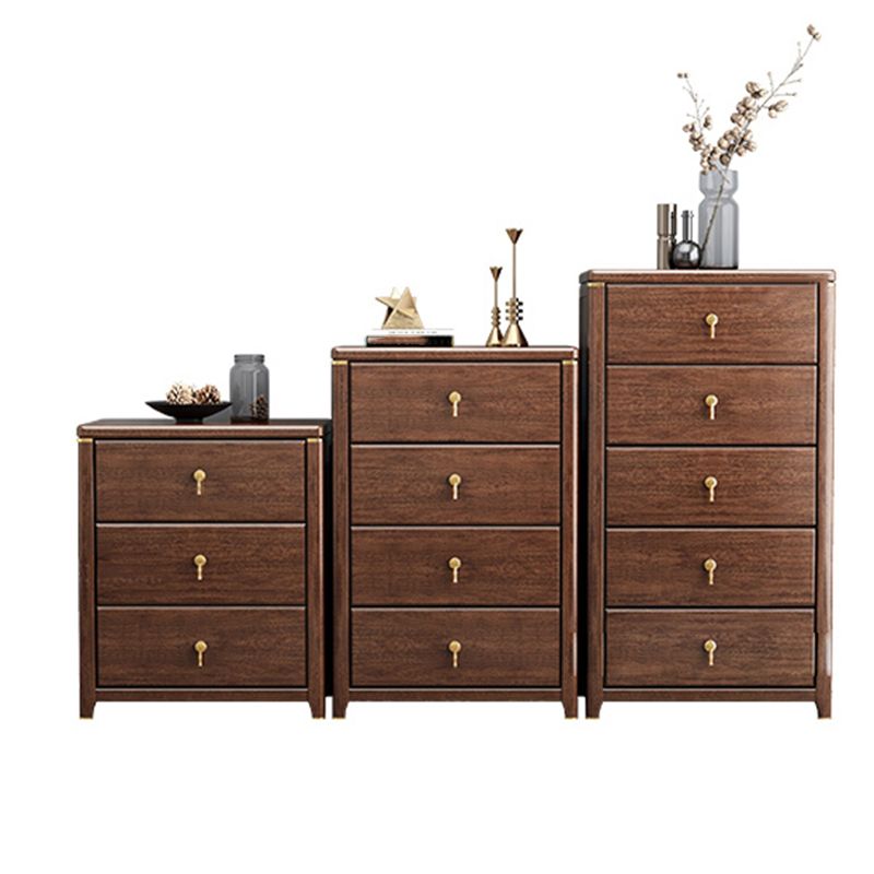 Armoire latérale standard en bois massif du milieu du siècle armoire de rangement moderne avec tiroirs