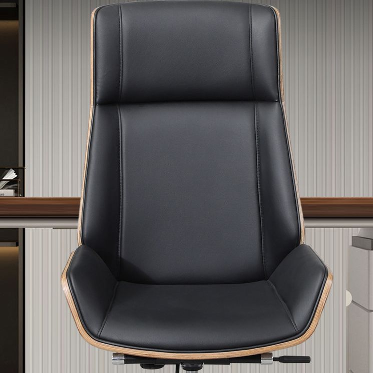 Armless Upholstered Office Chair Modern Slide High Back Management Chair Clearhalo 'furn' 'furn_office_chair' 'Furniture' 'Office Chairs' 'Office Furniture' 'office_chair' 1200x1200_76c1c13c-d1e4-459d-a369-8da59bd63eac