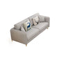 27.56" H Scandinavian Standard Square Arm Sofa With Loose Back, Brown Clearhalo 'furn' 'furn_sofas' 'Furniture' 'furniture_sofas' 'kitchen' 'kitchen_sofas' 'Living Room Furniture' 'Sofa' 'sofas' 1200x1200_76c3be0f-f80c-4e58-90e6-5b5751d70d71