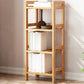 Etagere Bücherregal Bamboo Open Back Regal Bücherregal für den Studienraum