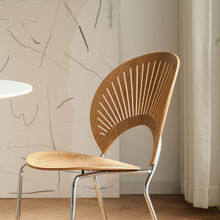 Modern Armless Dining Chairs Solid Wood Windsor Back Dining Side Chair Clearhalo 'Dining Chairs' 'Dining Tables & Seating' 'dining_chair' 'furn' 'furn_dining_chair' 'Furniture' 'Kitchen & Dining Furniture' 1200x1200_76c71ef2-bc8e-48ee-ad0e-b13d5836d382