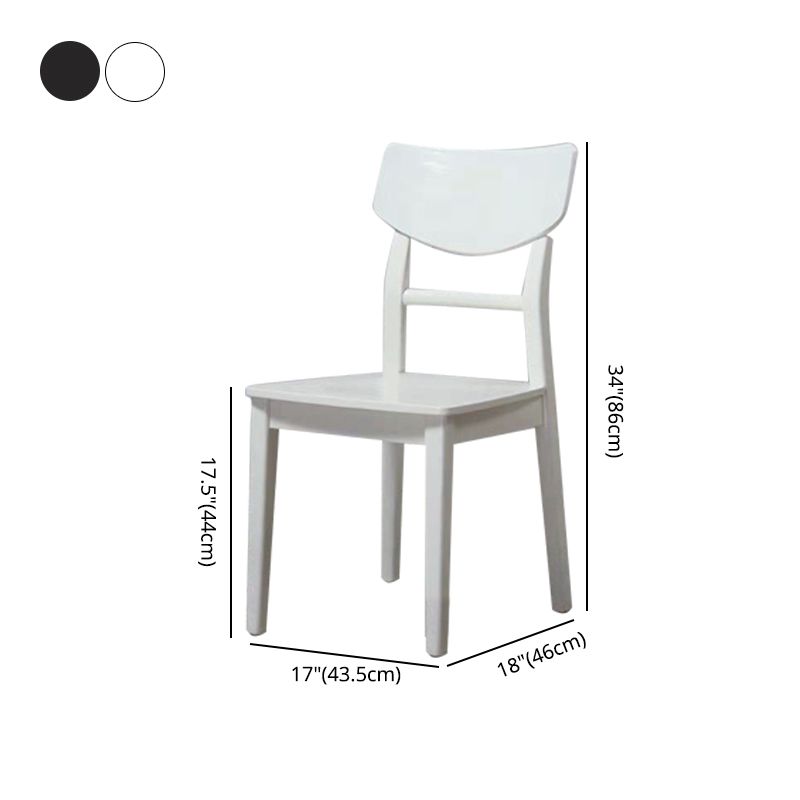Industrial Restaurant Wood Side Chair Ladder Back Dining Chair (Set of 4) Clearhalo ' kitchen&dining_furn' 'Dining Chairs' 'Dining Tables & Seating' 'dining_chair' 'furn' 'furn_dining_chair' 'Furniture' 'furniture_dining_chair' 'Kitchen & Dining Furniture' 'kitchen' 1200x1200_76c7842c-c871-4d5e-893d-9fa1b19e3642