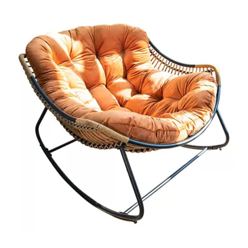 Contemporary Rocker Chair Upholstered Antique Finish Rocking Accent Chair Clearhalo 'Chairs & Seating' 'furn' 'furn_rocking_chairs' 'Furniture' 'Living Room Furniture' 'Rocking Chairs' 'rocking_chairs' 1200x1200_76c79749-62ce-46af-b0ac-12330f5ab562