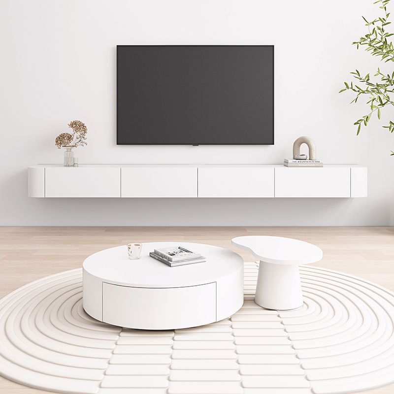 Console de stand de stockage de stockage de stand de télévision moderne avec tiroirs