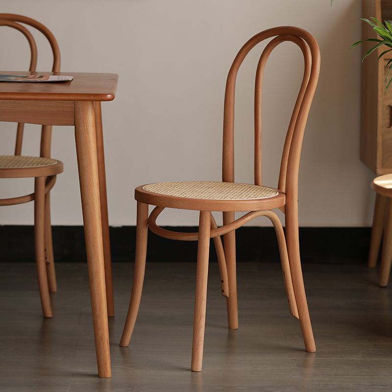 Scandinavian Style Windsor Back Side Chair for Home Wood Dining Chairs Clearhalo ' kitchen&dining_furn' 'Dining Chairs' 'Dining Tables & Seating' 'dining_chair' 'furn' 'furn_dining_chair' 'Furniture' 'furniture_dining_chair' 'Kitchen & Dining Furniture' 'kitchen' 1200x1200_76cba0bc-78f9-4e50-ab40-1551051c2007