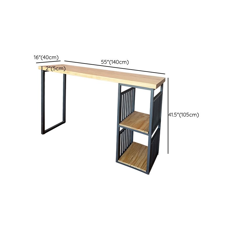Ensemble de Table de Bar moderne, 1/2/3 pièces, ensemble de bistro rectangulaire en bois massif pour l'intérieur
