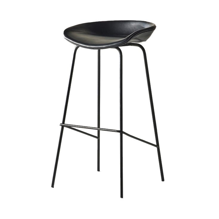 Sgabello da bar in ferro con bancone senza braccio moderno sgabello da bar con pedale per caffè